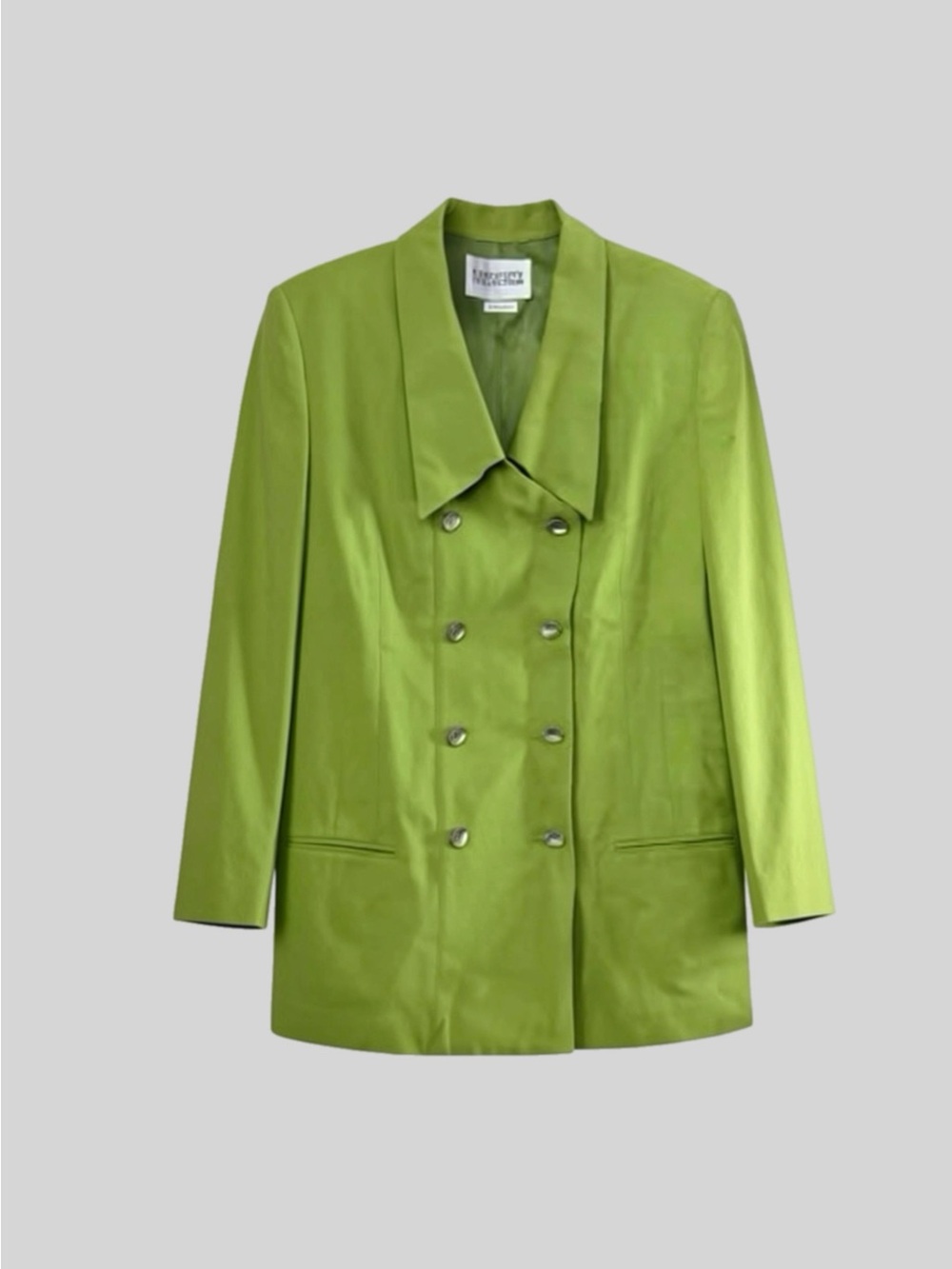 Executive Collection (R) Plus Size Women’s Business Blazer 18 Green Jacket EUC